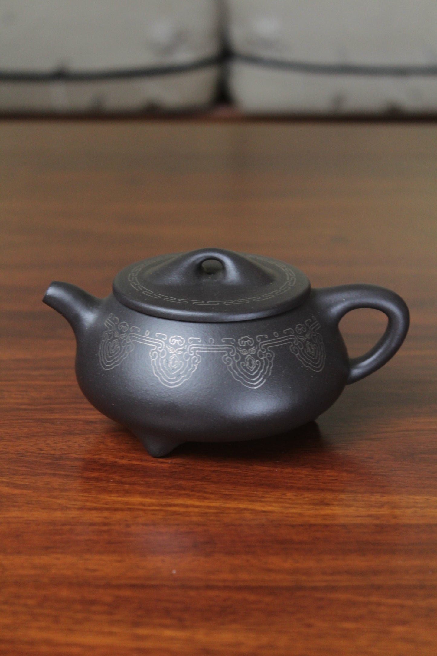 Teapot named Shi Piao 220ml fully handmade by Hui Chang