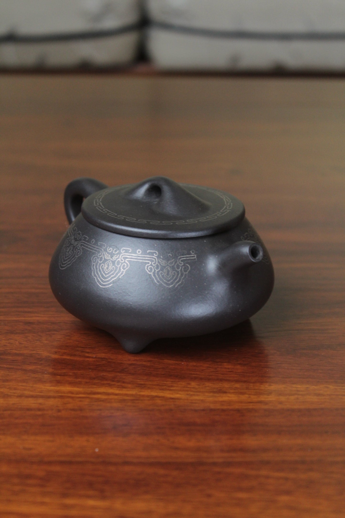 Teapot named Shi Piao 220ml fully handmade by Hui Chang