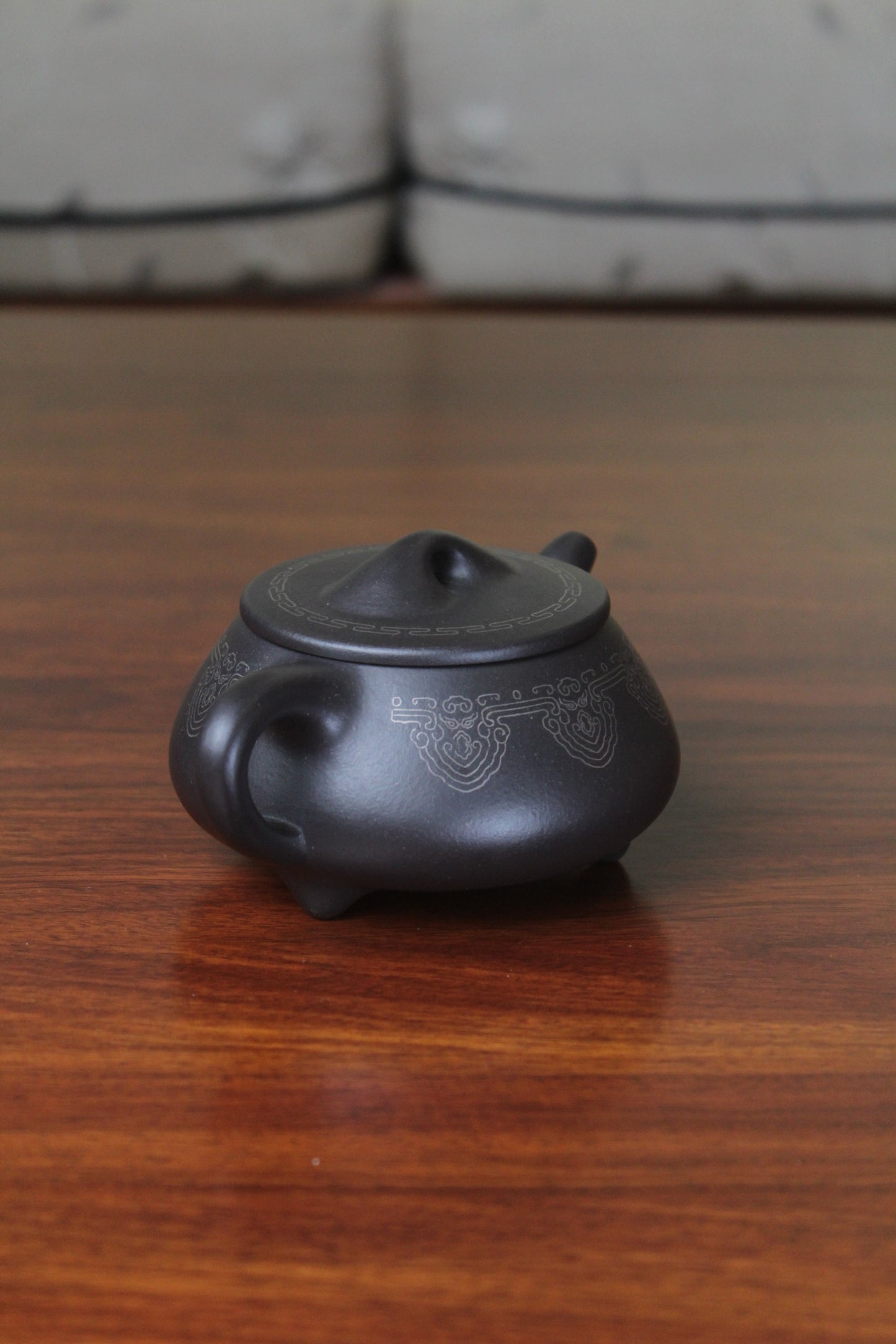 Teapot named Shi Piao 220ml fully handmade by Hui Chang