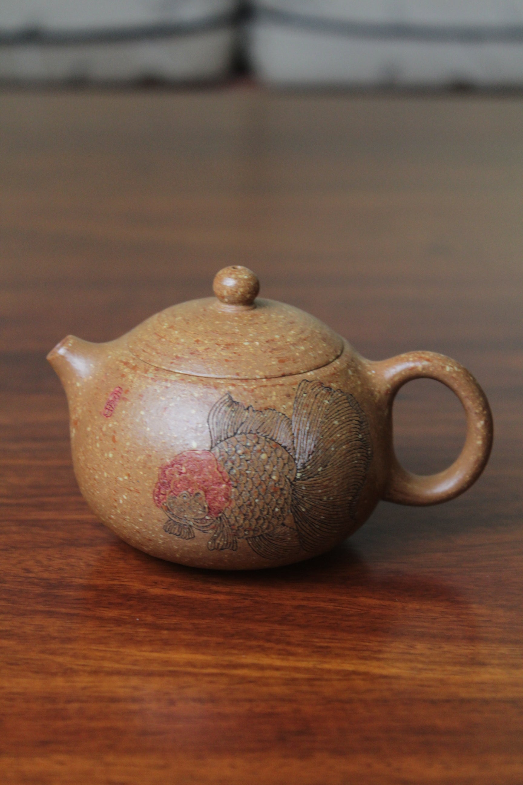 xi shi teapot Yixing clay teapot front