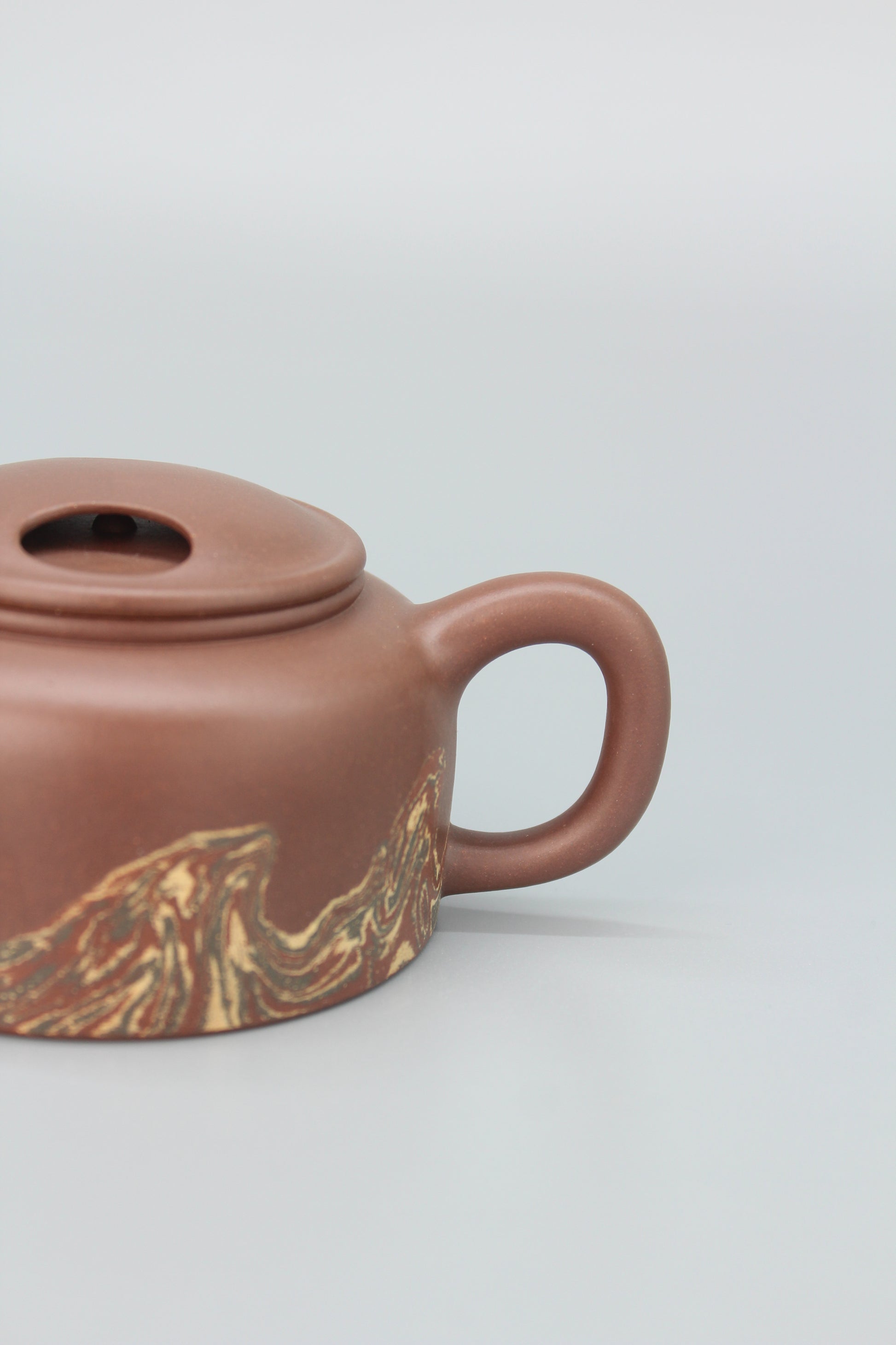 Vintage teapot art collection from zisha art gallery handle