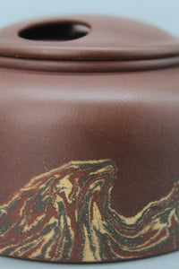 Vintage teapot art collection from zisha art gallery pattern detail