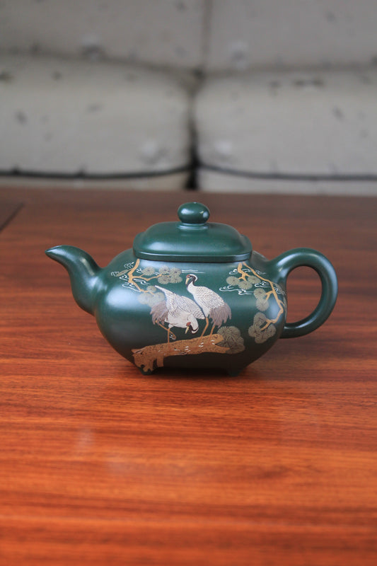 An Artistic teapot from teapot artist on the table