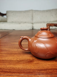 artistic teapot handmade pottery dragon teapot artwork