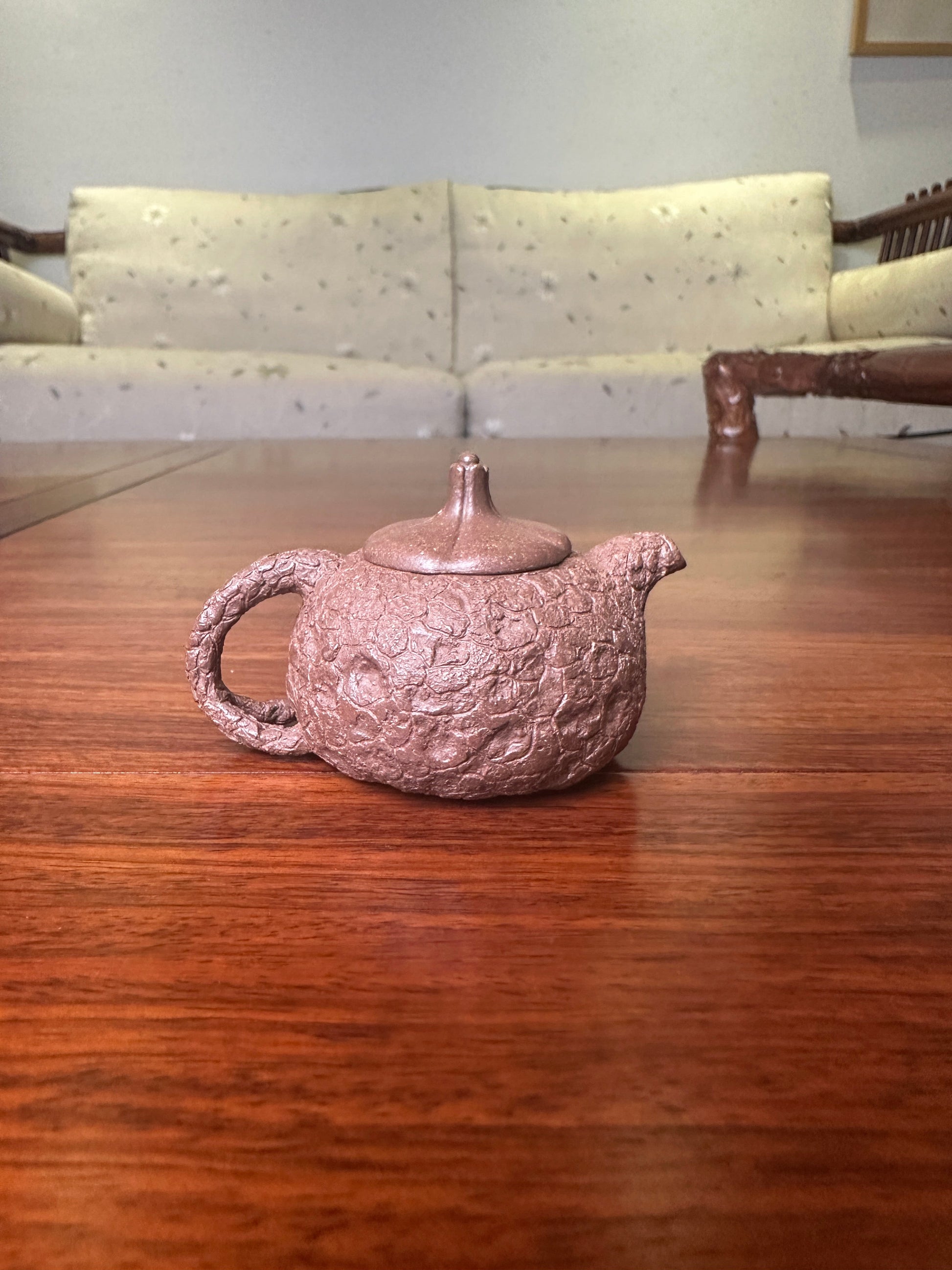 Artwork Yixing teapot gong chun 50ml fully handmade by Shuai Liu - SiYuTao Teapot