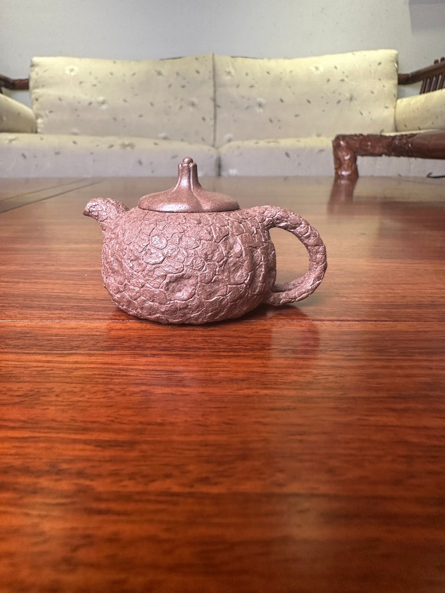 Artwork Yixing teapot gong chun 50ml fully handmade by Shuai Liu - SiYuTao Teapot