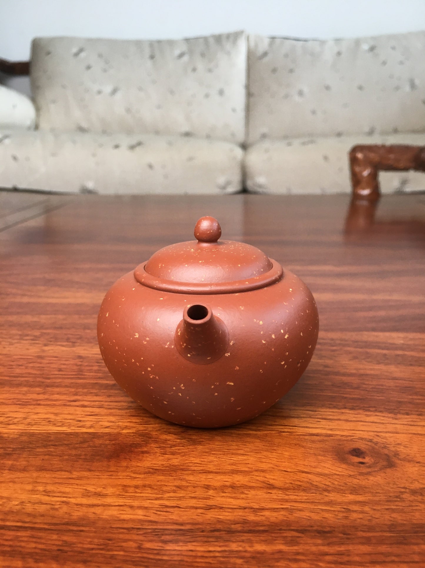 Artwork yixing teapot Yuan Zhu 140ml fully handmade by Ju Fang Tao - SiYuTao Teapot