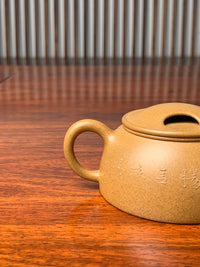 Artwork teapot good thing happen 120ml fully handmade by master Wei Ren