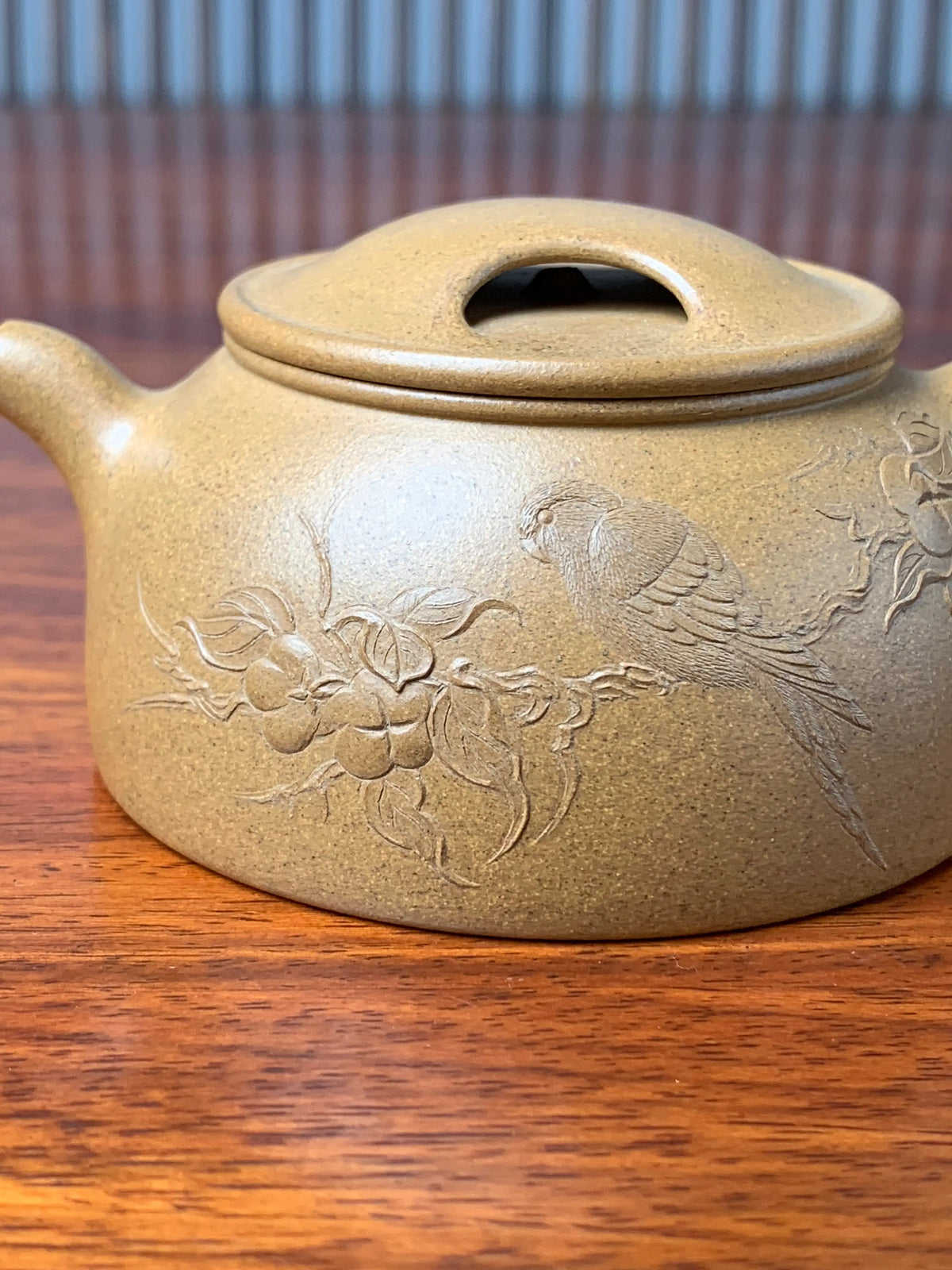 Artwork teapot good thing happen 120ml fully handmade by master Wei Ren