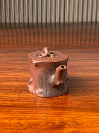 Right side view of this beautiful teapot named “Pine Tree.”