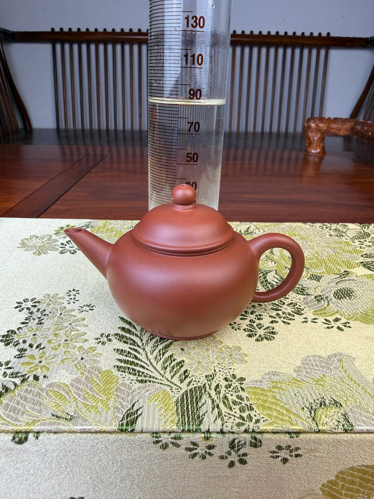 the capacity of the small yixing teapot is 90ml