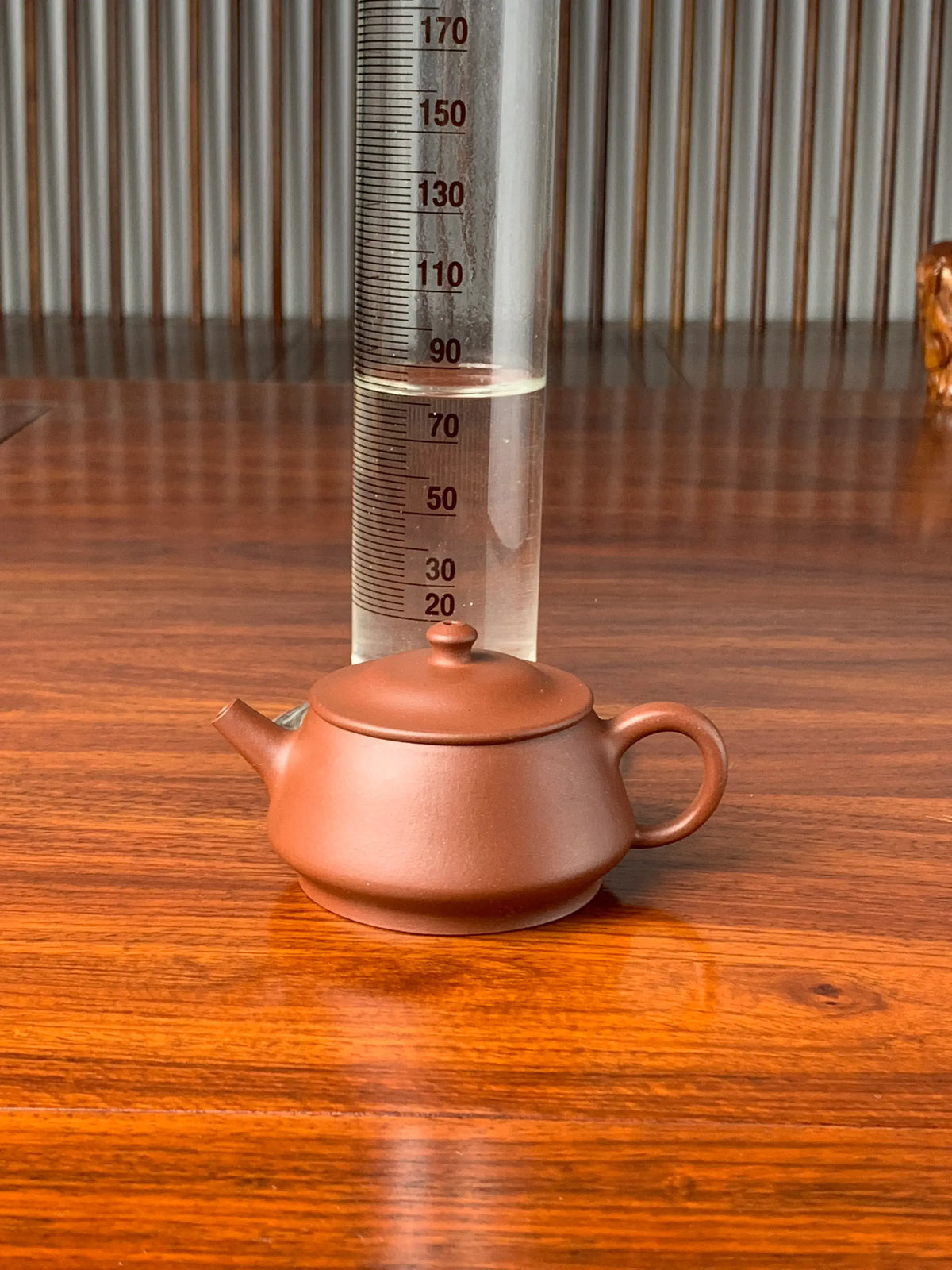 the capacity of the small yixing teapot is 85ml