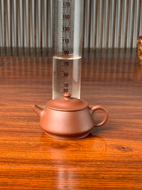 the capacity of the small yixing teapot is 85ml