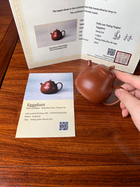 teapot id card and certificate and teapot