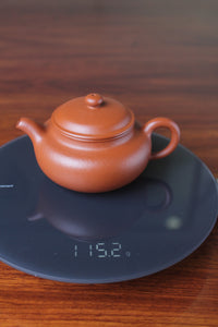 Yixing teapot Fang gu half handmade for gongfutea 102ml