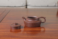 The Detail of the collectible teapot handmade by teapot artist