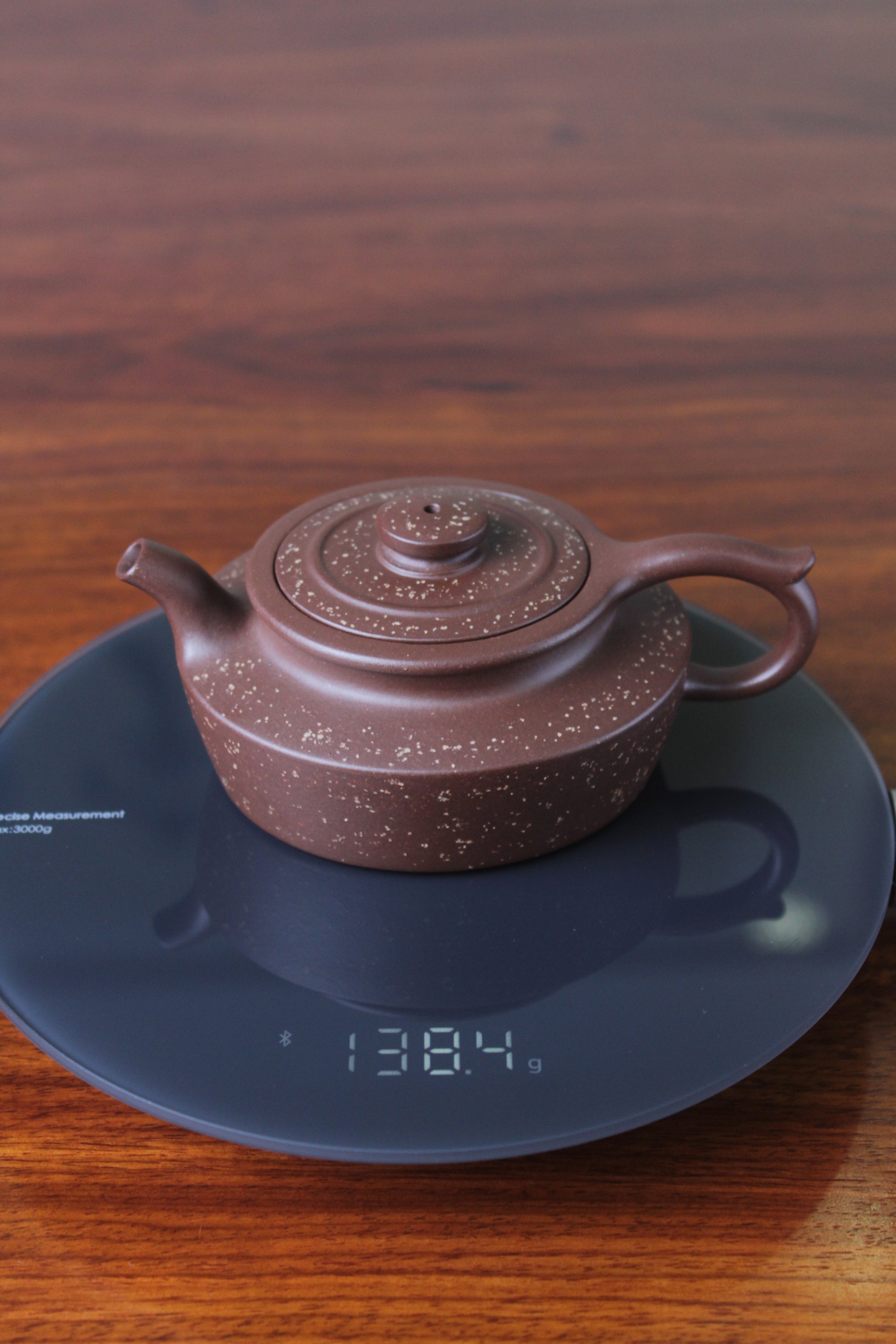 Weight of the collectible teapot handmade by teapot artist