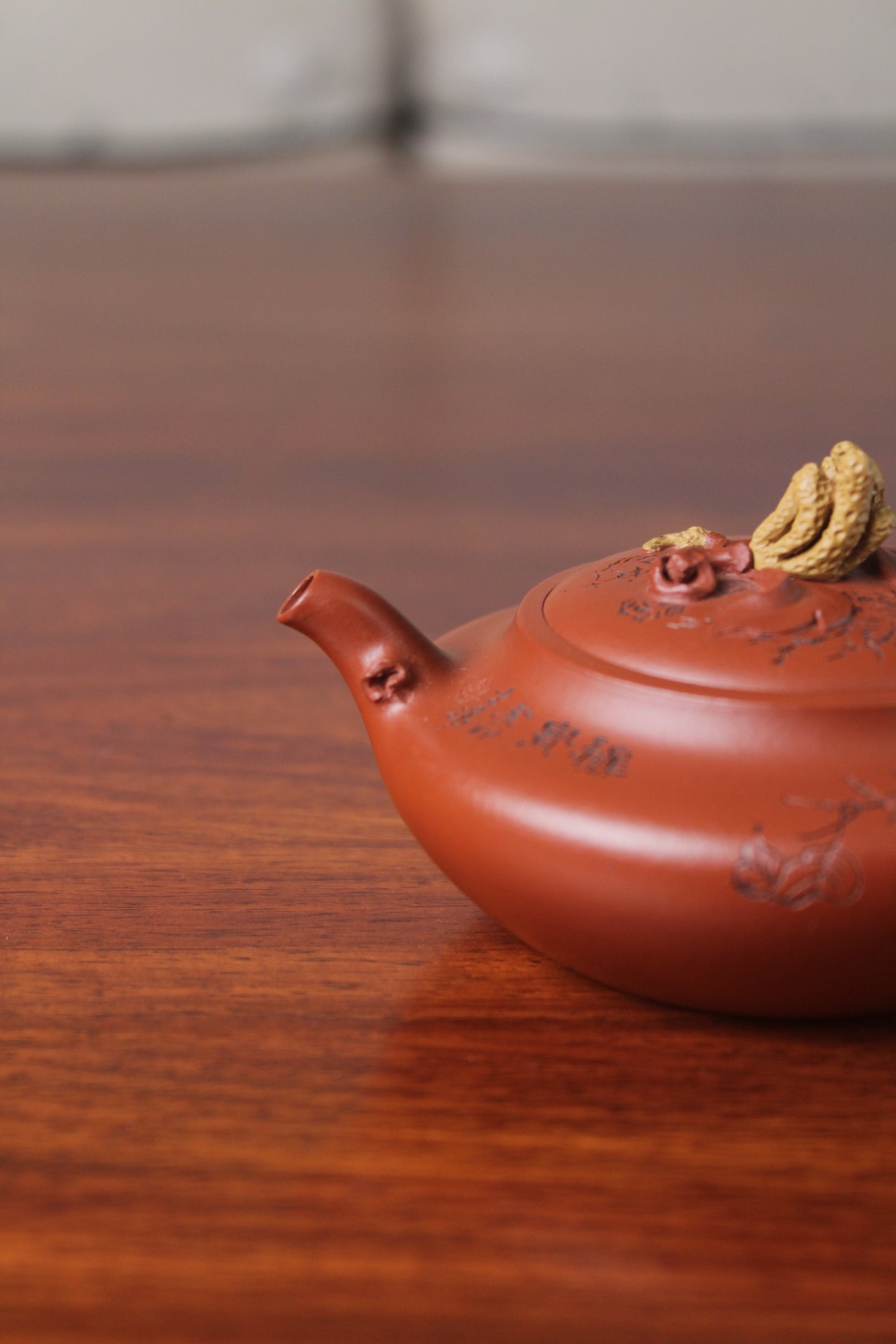 Yixing teapot Buddha's Hand fully handmade 125ml