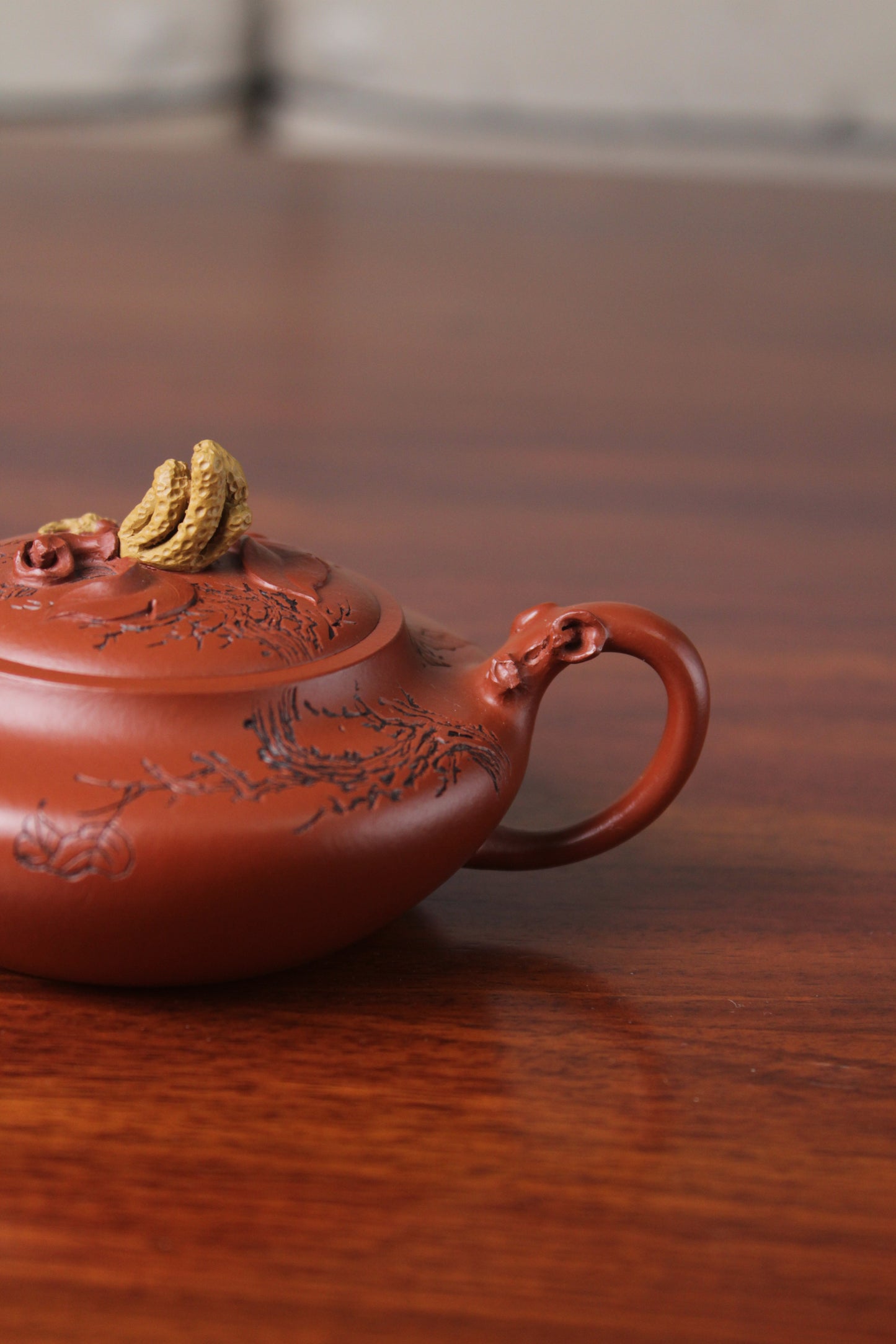 Yixing teapot Buddha's Hand fully handmade 125ml