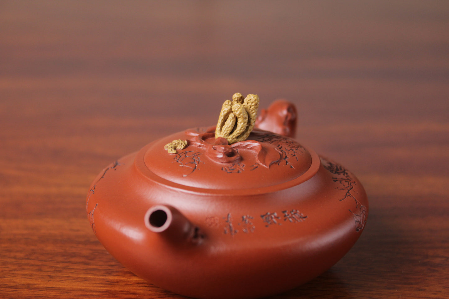 Yixing teapot Buddha's Hand fully handmade 125ml
