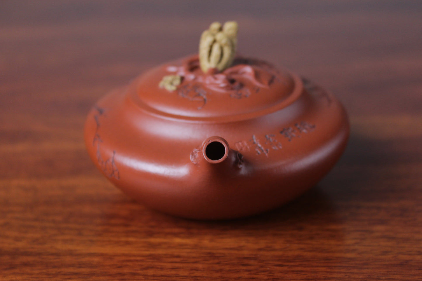 Yixing teapot Buddha's Hand fully handmade 125ml