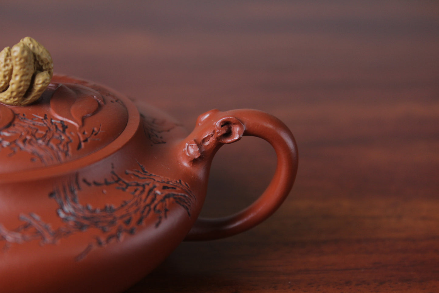 Yixing teapot Buddha's Hand fully handmade 125ml