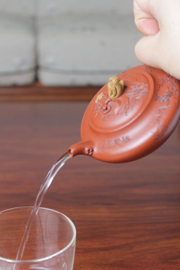 Yixing teapot Buddha's Hand fully handmade 125ml