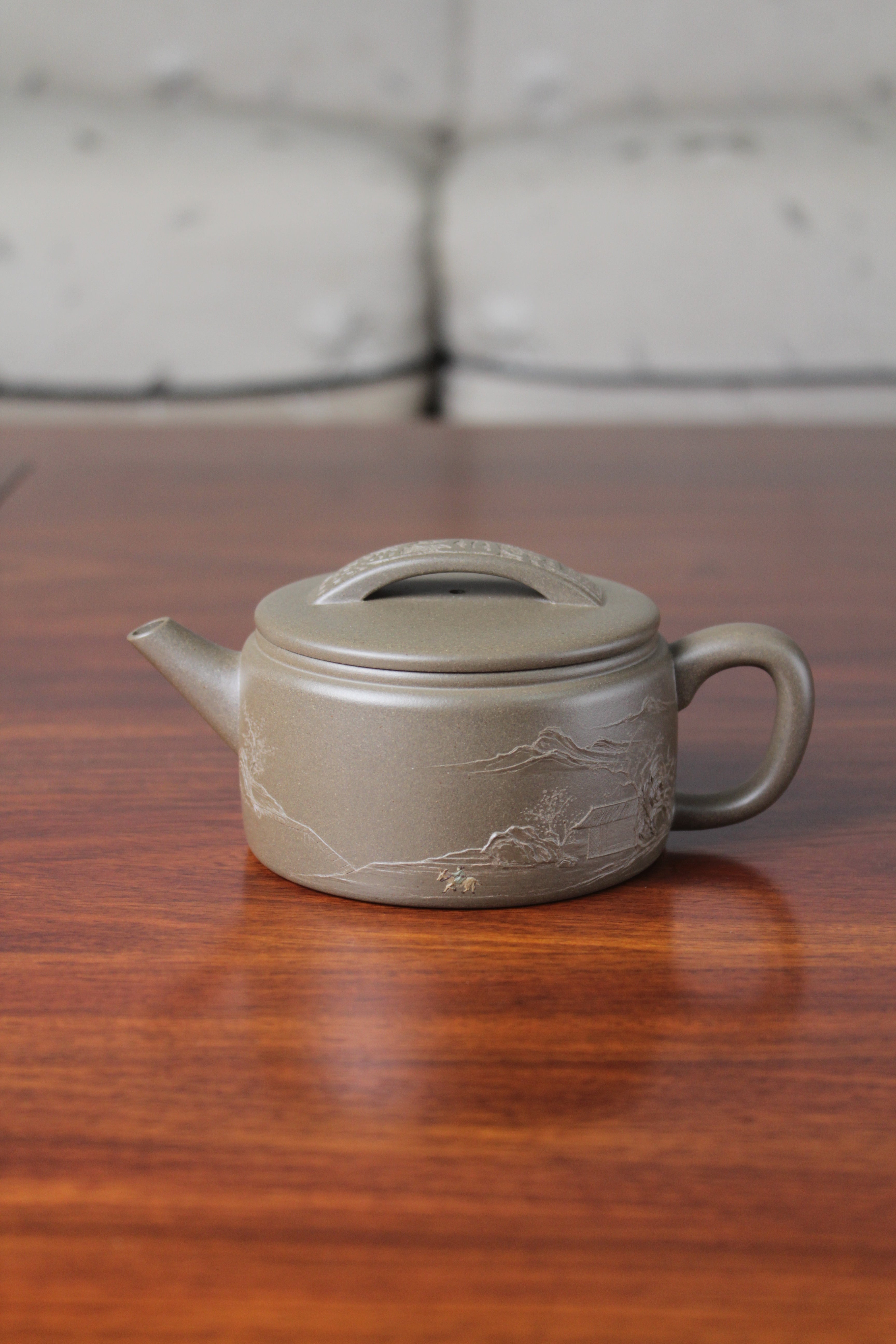 Collectible teapot han wa fully handmade by teapot artist