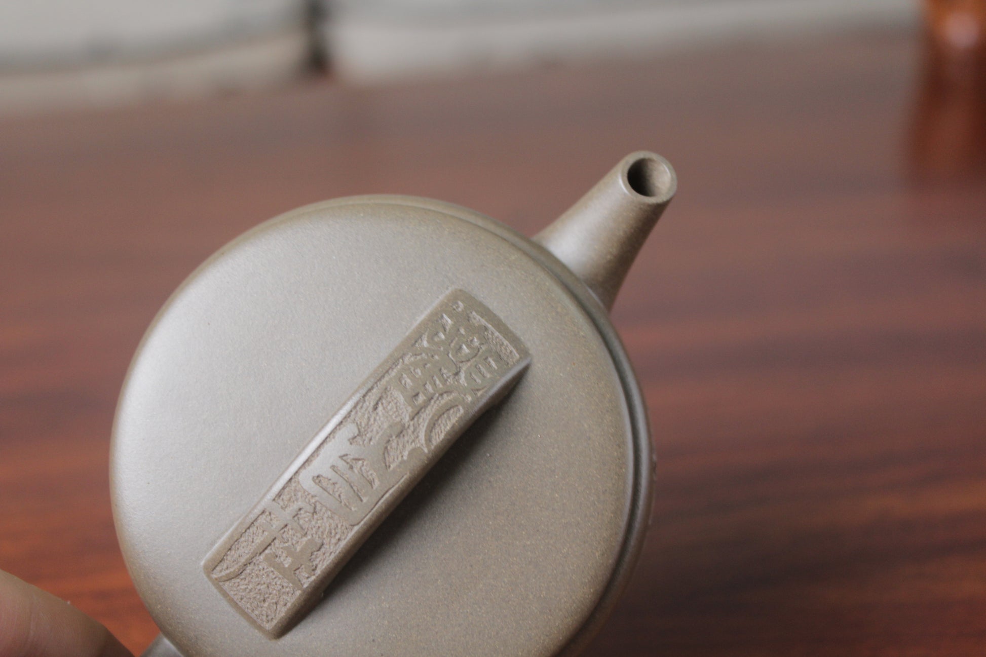 Top view of the Collectible teapot han wa