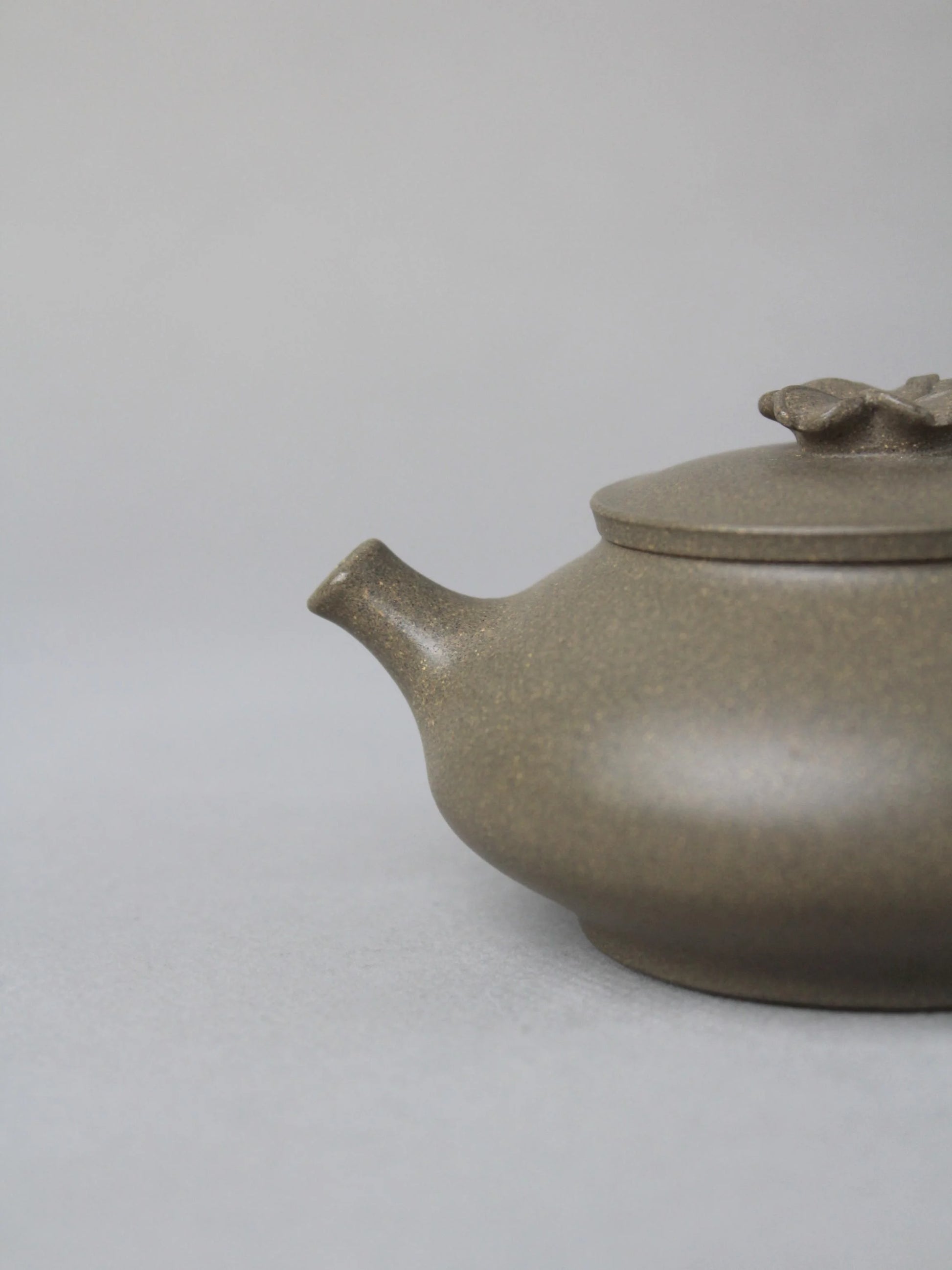 the spout of the collectble teapot named flower