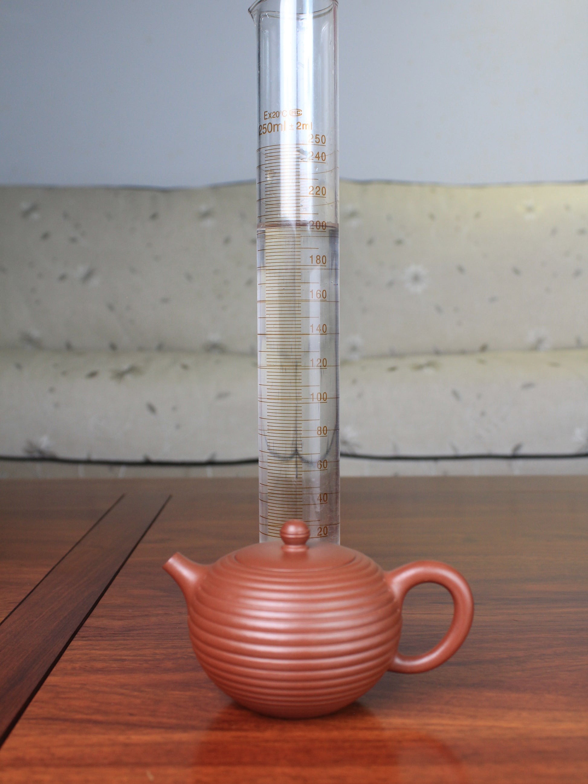 Size of the collectible teapot