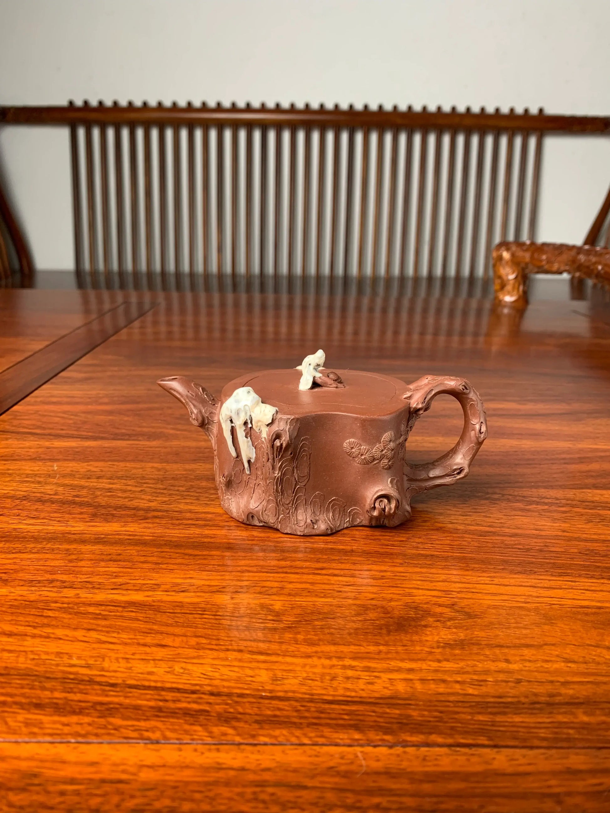 collectible teapot named ao xue on the table