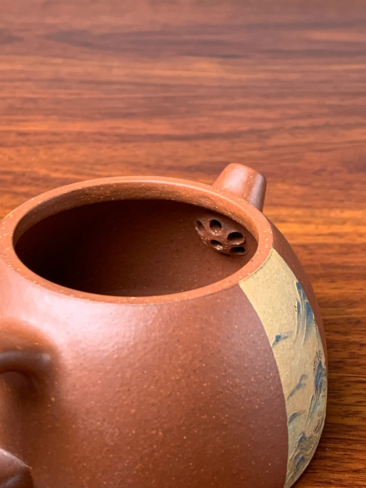 the ball filter of the teapot artwork
