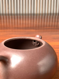 the ball filter of the zisha teapot named xishi