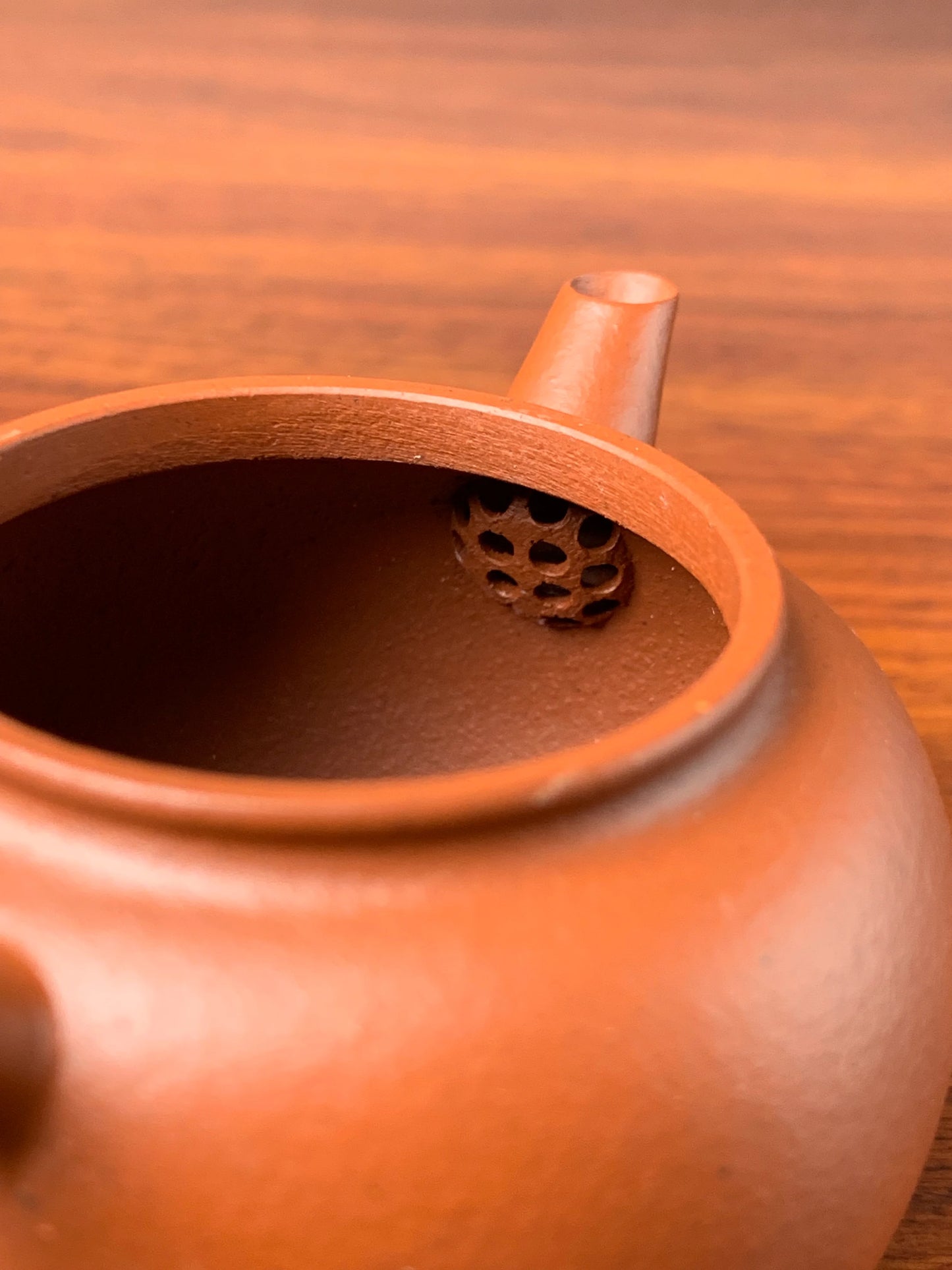 the ball filter of the yi shing teapot