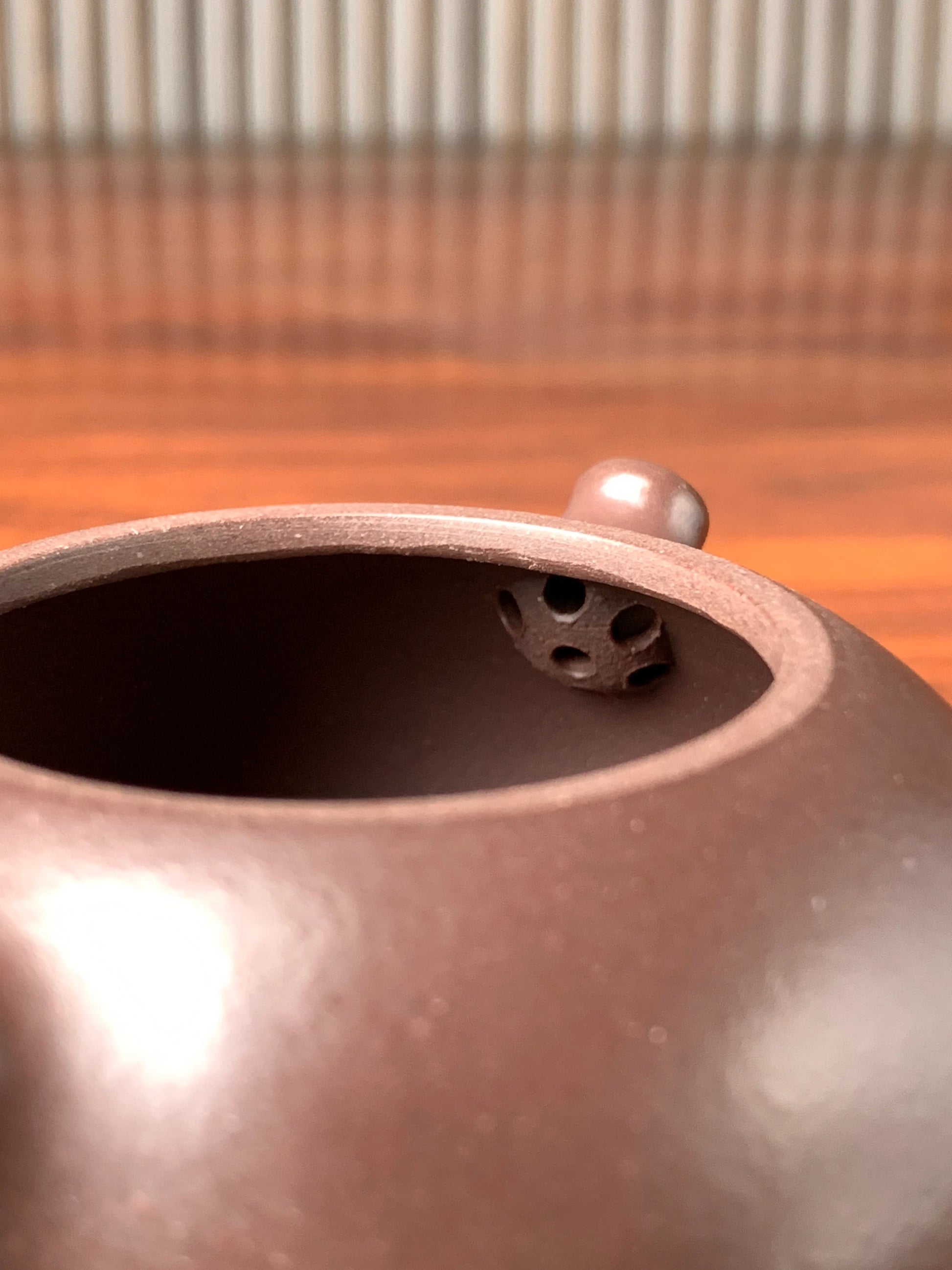 the good craftsmanship ball filter of the xi shi teapot
