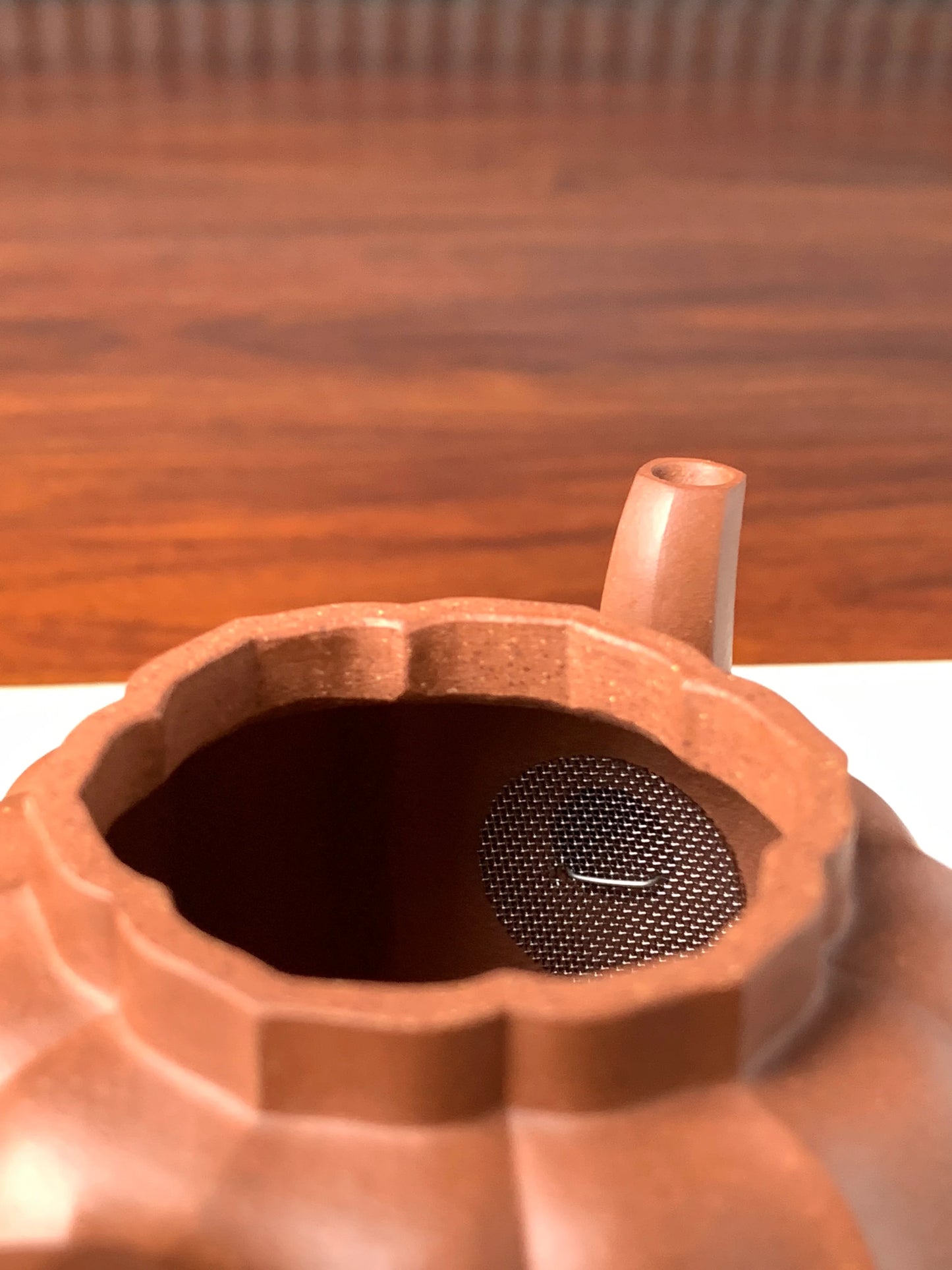 the filter of the yixig teapot handmade