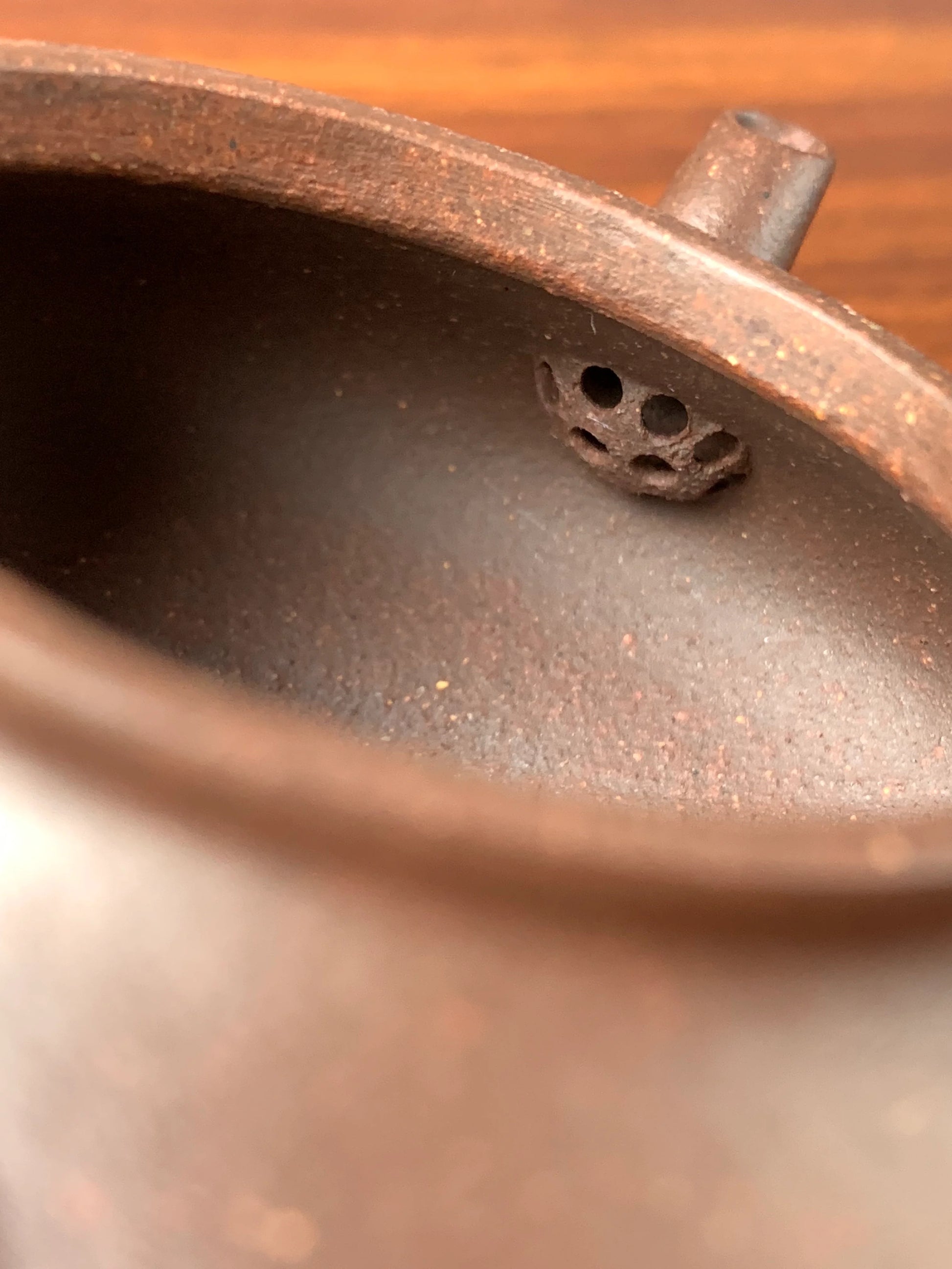 the ball shape filter of the teapot