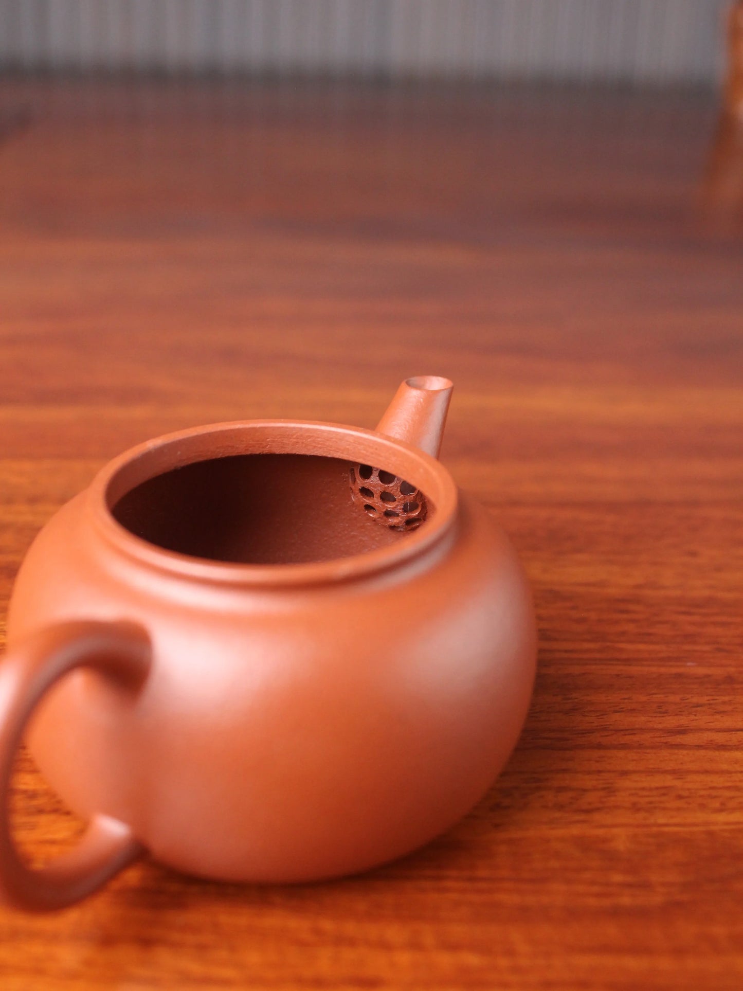 the ball filter of the handmade yixing teapot pao zun