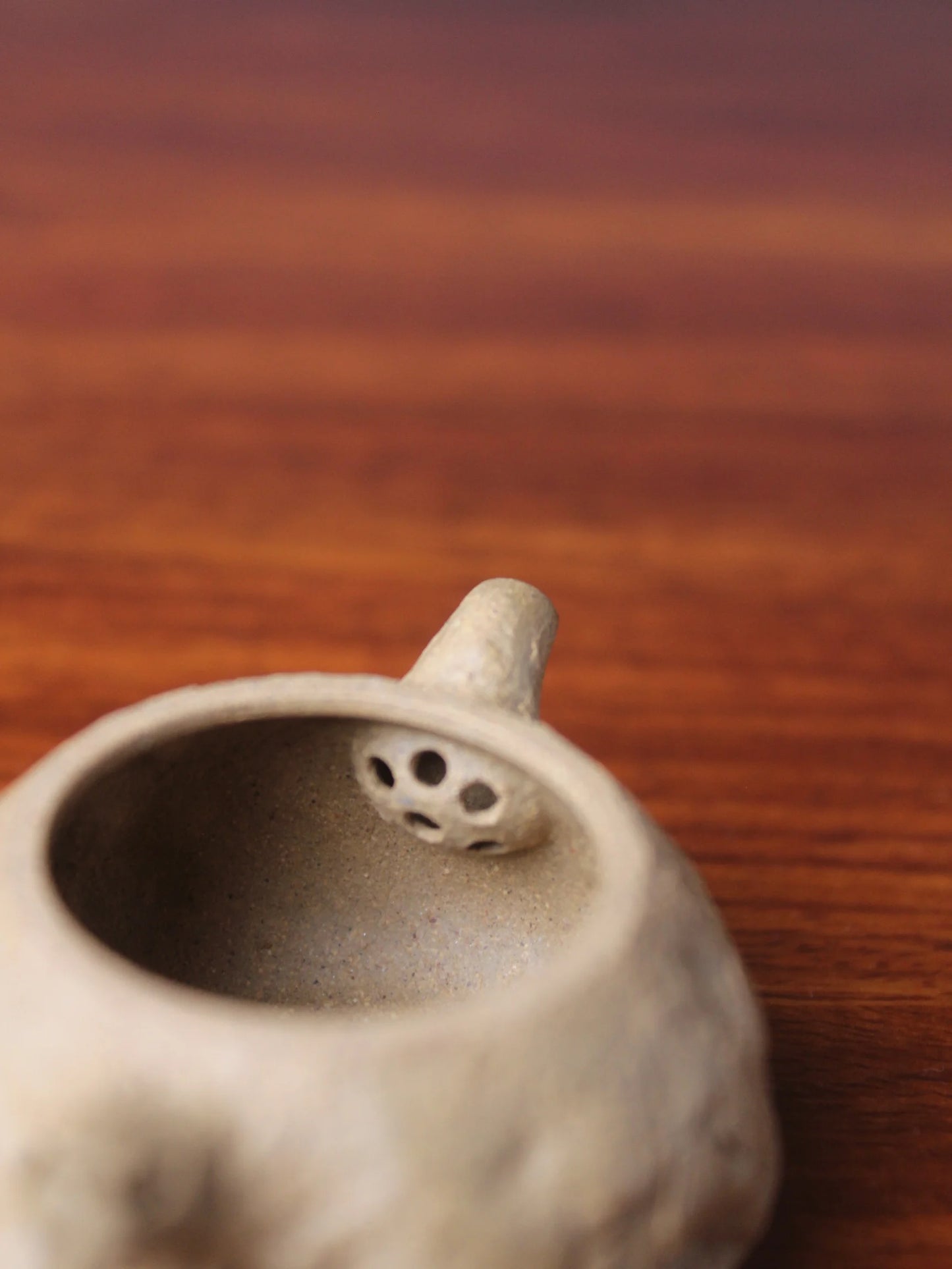 the ball filter of the handmade yixing teapot