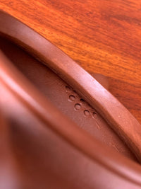 the teapot filter of the yixing zisha clay teapot named bian fu