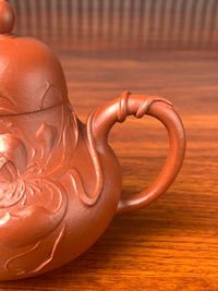 the detail view of the handle