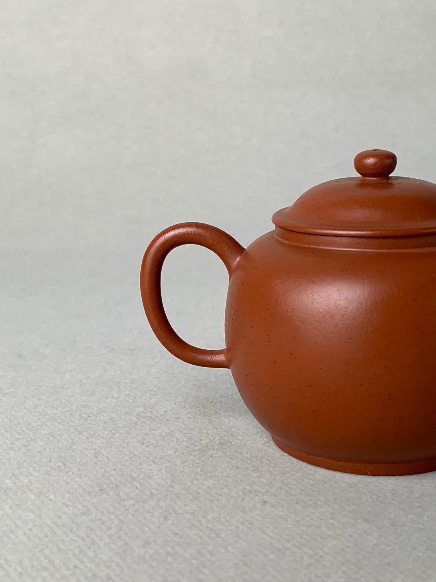 the handle of the collectible teapot 
