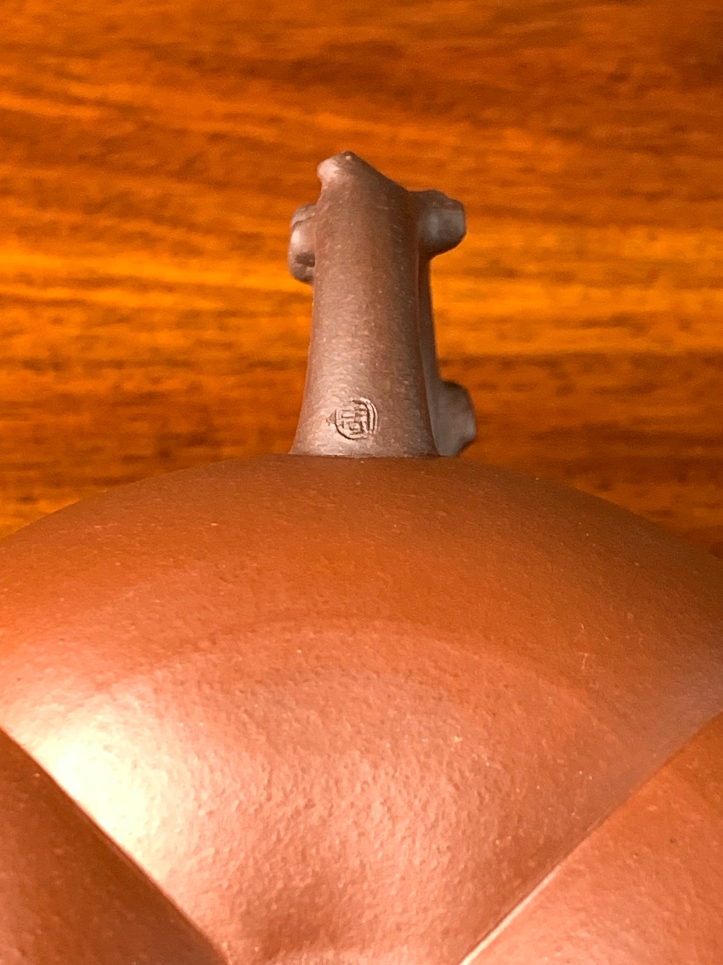 the handle mark on the handle