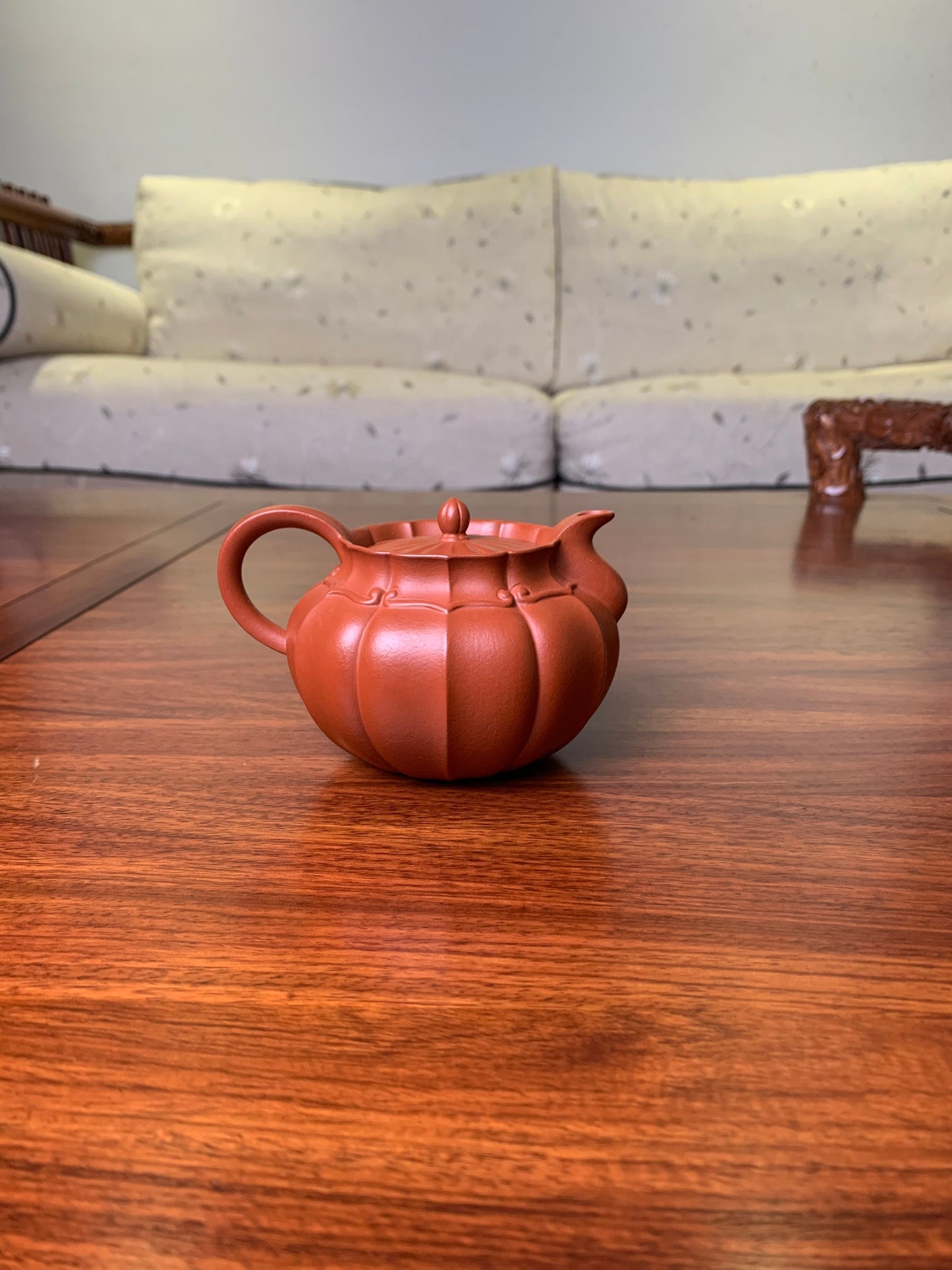 Handmade pottery teapot Confucian scholar 220ml - SiYuTao Teapot