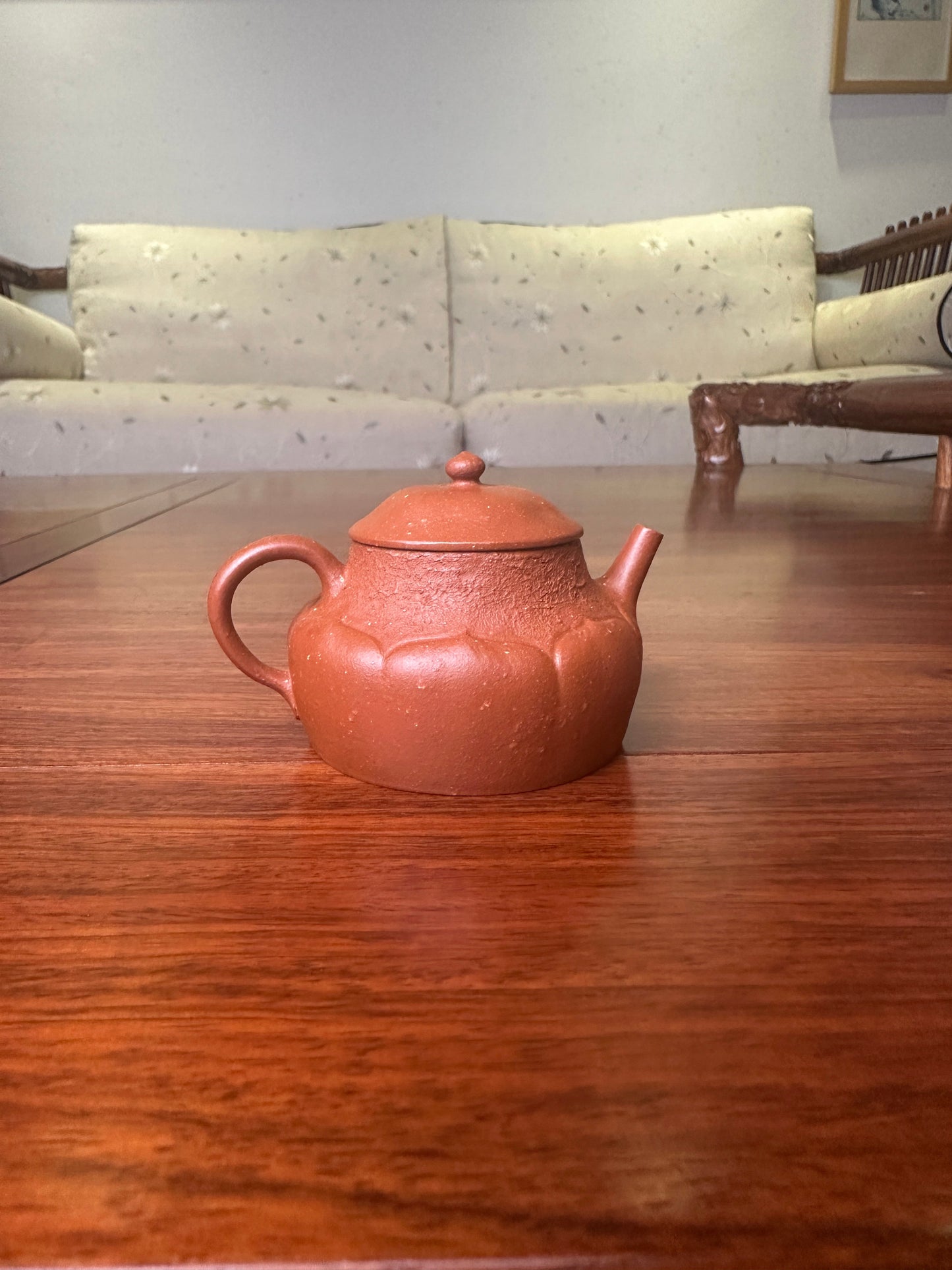 Handmade pottery teapot jun de 80ml fully handmade - SiYuTao Teapot