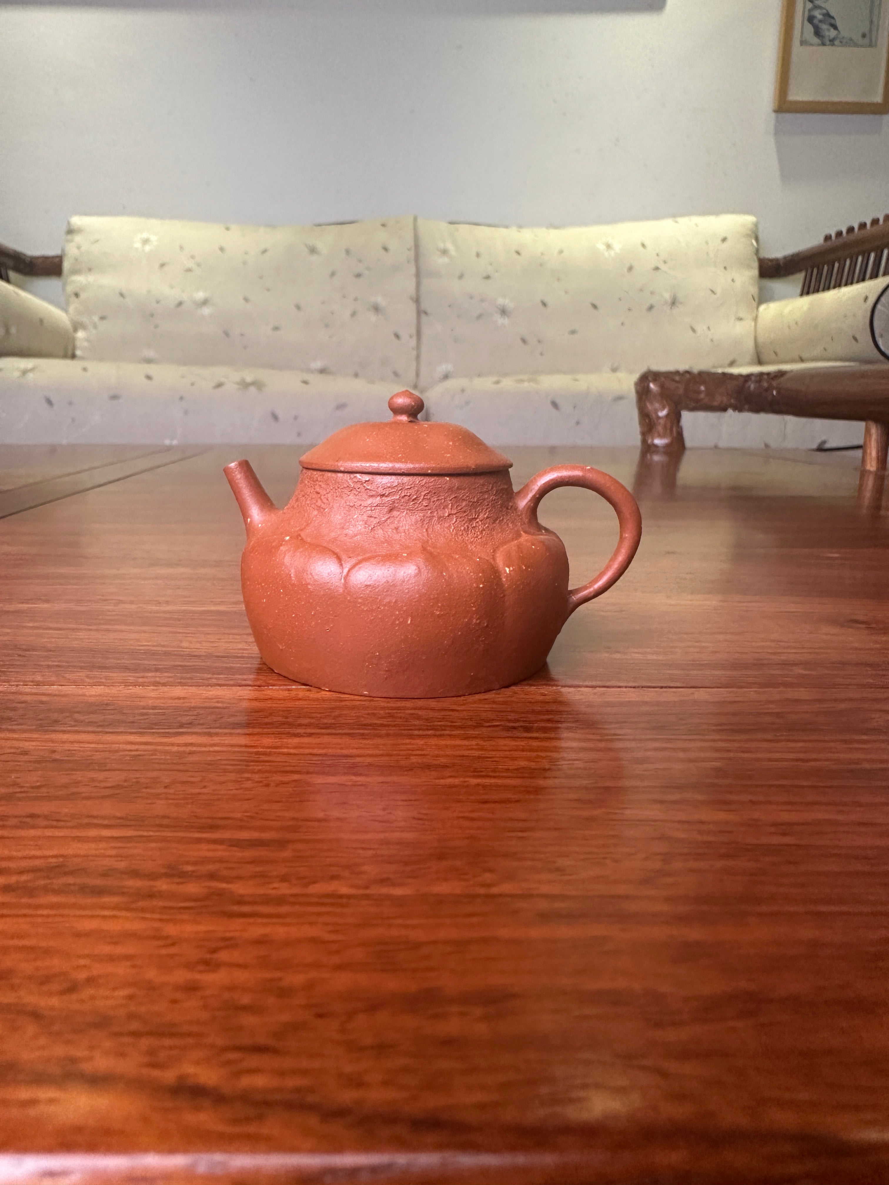 Handmade pottery teapot jun de 80ml fully handmade - SiYuTao Teapot