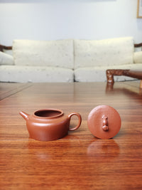 Handmade pottery teapot Lingzhi 70ml - SiYuTao Teapot