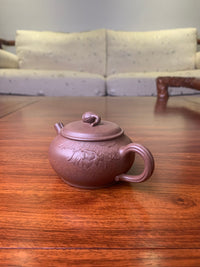 Handmade pottery teapot Lotus 120ml - SiYuTao Teapot