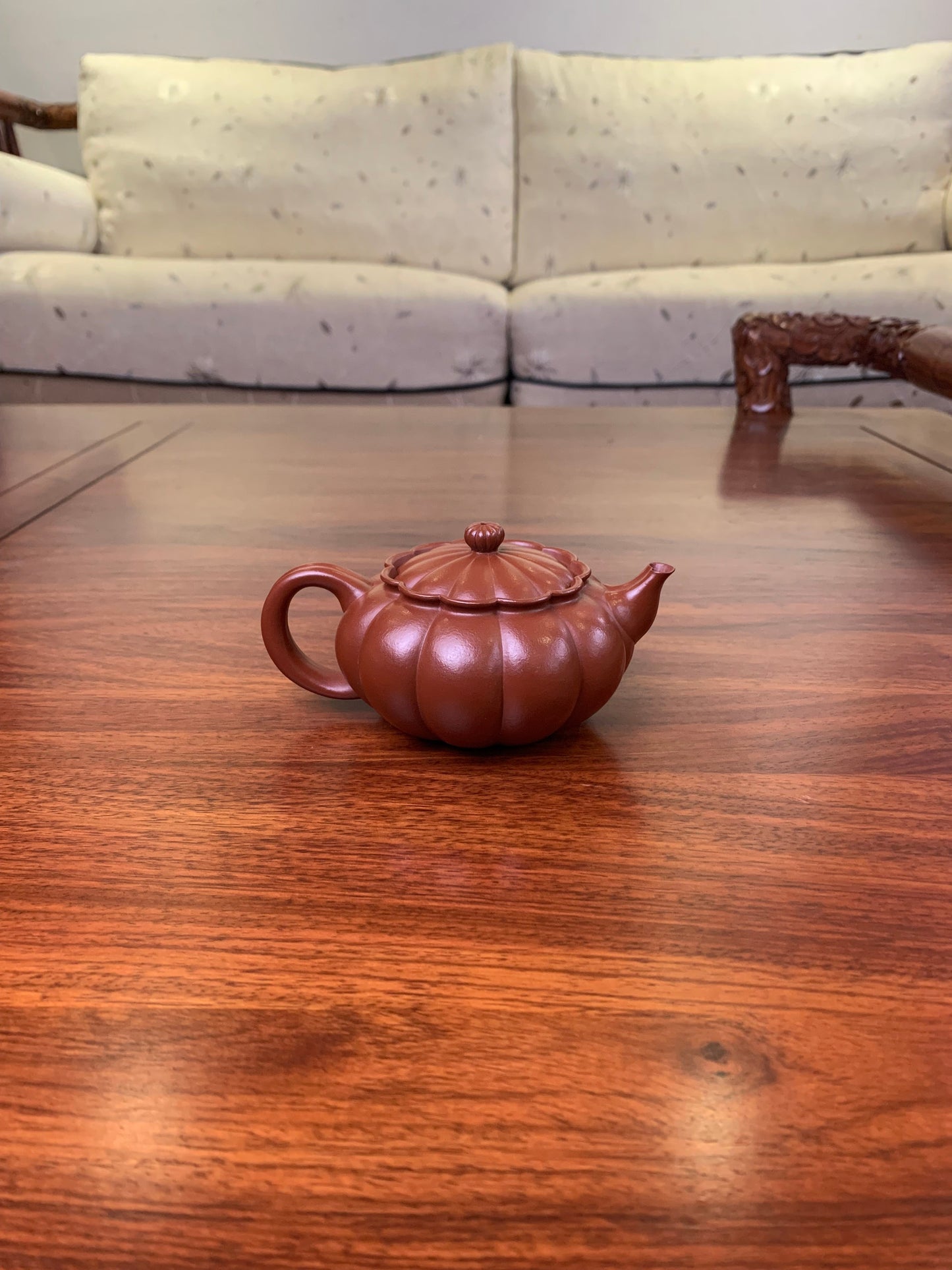 Handmade pottery teapot love 148ml - SiYuTao Teapot